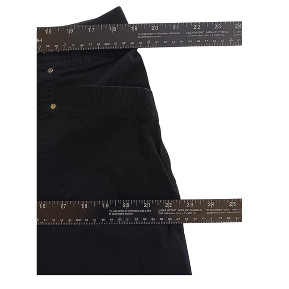 Karen Scott Women's Navy Blue Bermuda Shorts Size 16 - Picture 6 of 12